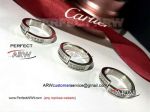 Perfect Replica Low Price Cartier 925 Stainless Steel Diamonds Rings